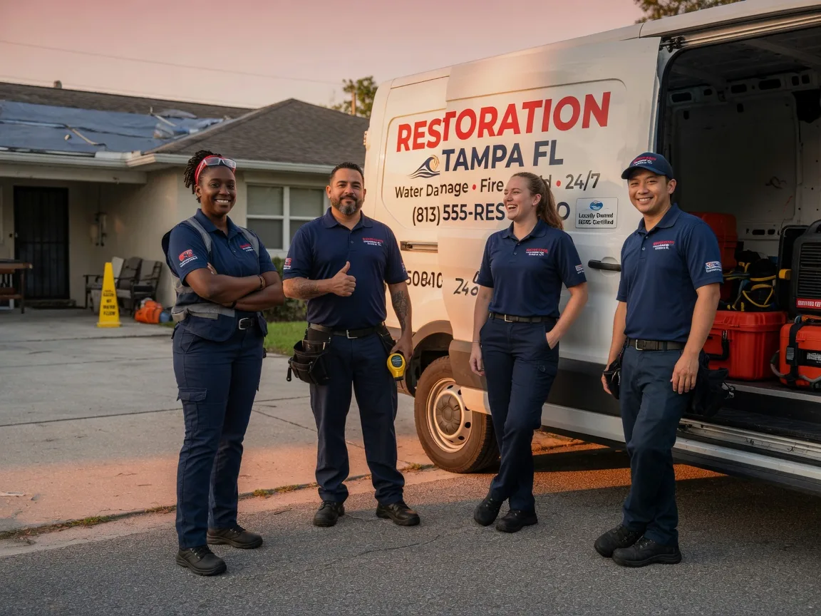 Water Damage Restoration company in Hills, IA